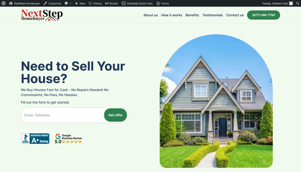 NextStepHomeBuyer new website